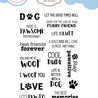 Elizabeth Craft Designs Dog Days Stamps Dog Days Sentiments (CS442) Elizabeth Craft Designs Dog Days Stamps Dog Days Sentiments (CS442)
