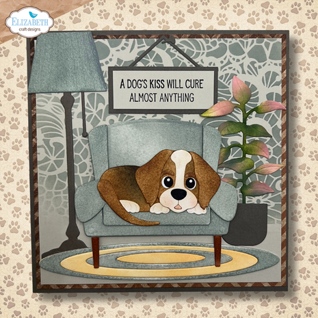 Elizabeth Craft Designs Dog Days Stamps Dog Days Sentiments (CS442) Elizabeth Craft Designs Dog Days Stamps Dog Days Sentiments (CS442)