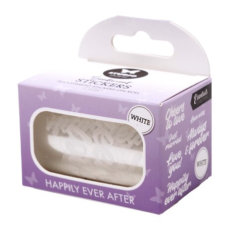 Studio Light Happily Ever After White Transparent Stickers on Roll (SL-ES-STIC66)