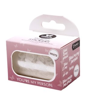 Studio Light You're My Person White Transparent Stickers on Roll (SL-ES-STIC65)