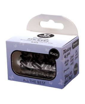 Studio Light All The Best Black Transparent Stickers on Roll (SL-ES-STIC61)