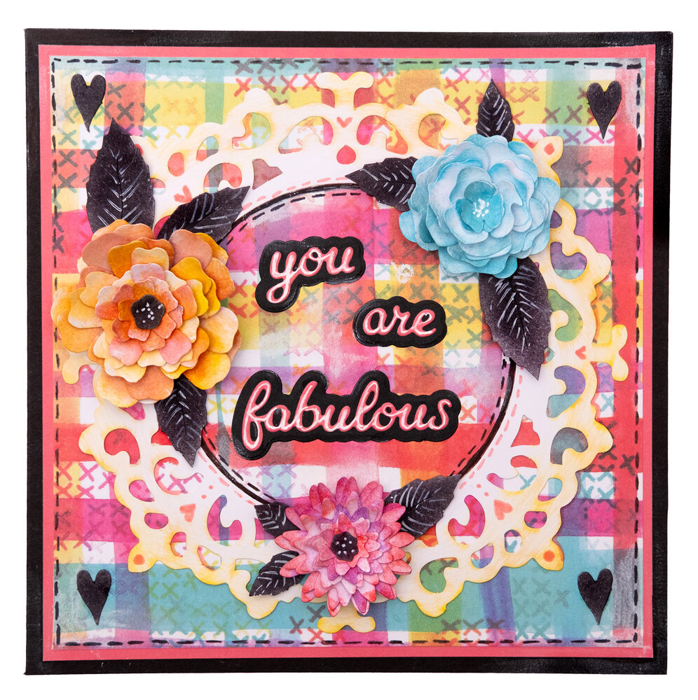 Studio Light Rose & Petal Die-cut Designer Paper Pad (SL-ES-DCPP415)