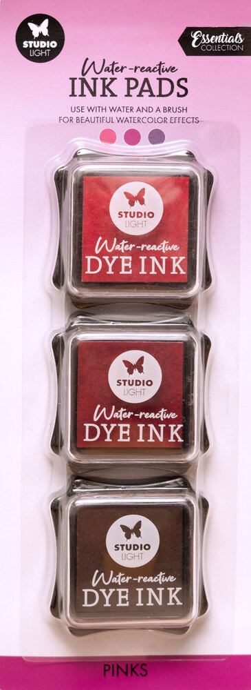 Studio Light Water-Reactive Ink Pads Pinks (SL-ES-INKP40)