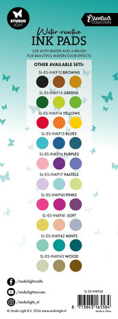 Studio Light Water-Reactive Ink Pads Mints (SL-ES-INKP42)