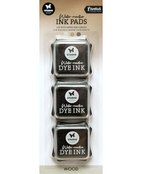 Studio Light Water-Reactive Ink Pads Wood (SL-ES-INKP43)