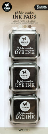 Studio Light Water-Reactive Ink Pads Wood (SL-ES-INKP43)