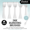 Studio Light Ink Blending Brushes Soft 3cm (5pcs) (SL-ES-BBRU19)