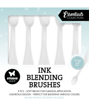 Studio Light Ink Blending Brushes Soft 2cm (5pcs) (SL-ES-BBRU18)