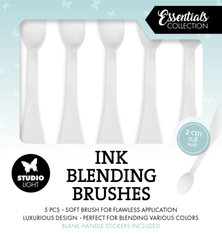 Studio Light Ink Blending Brushes Soft 2cm (5pcs) (SL-ES-BBRU18)