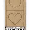 Stampers Anonymous Large Cutout Tiles Tim Holtz Etcetera Chipboard (THETC018)