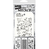 Stampers Anonymous Set #25 Tim Holtz Layering Mini Stencil (3pcs) (THMST025)