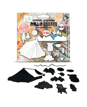 Aall and Create Cutting Dies Campout Magic (AALL-DI-103)