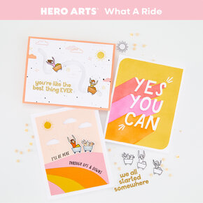 Hero Arts What A Ride