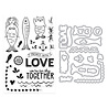 Hero Arts Packed With Love Stamp & Cut Set Partners In Brine (DC339)