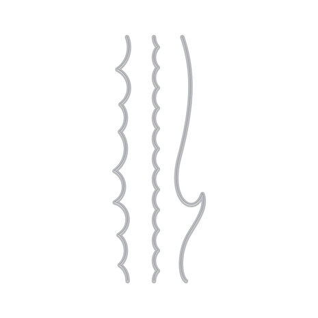 Hero Arts Packed With Love Die Set Making Waves (DF272)