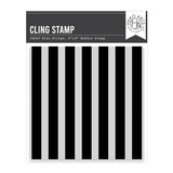 Hero Arts Packed With Love Cling Rubber Stamp Wide Stripe Bold Print (CG947)