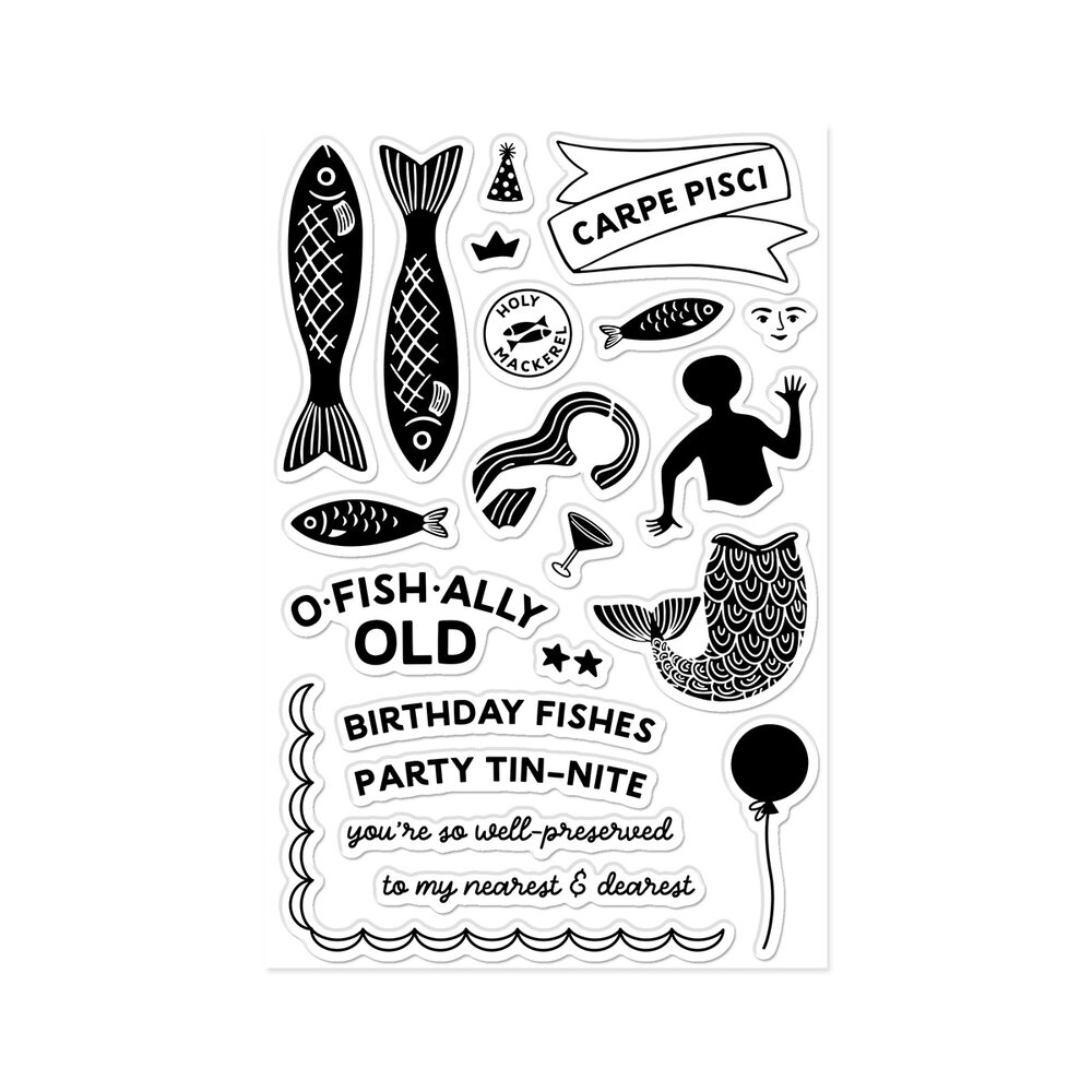 Hero Arts Packed With Love Clear Stamp Set Well Preserved (CM835)