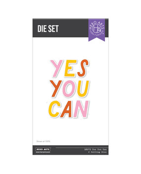 Hero Arts What A Ride Die Set Yes You Can (DF273)