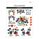 Spellbinders Classic Mouse Love Rub-Ons (SCSR-011)