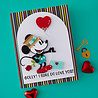 Spellbinders Classic Mouse Love Etched Dies (S4-1522)