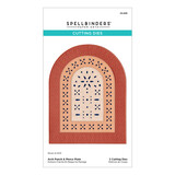 Spellbinders Regal Reflections Etched Dies Arch Punch & Pierce Plate (S5-695)