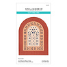 Spellbinders Regal Reflections Etched Dies Arch Punch & Pierce Plate (S5-695)