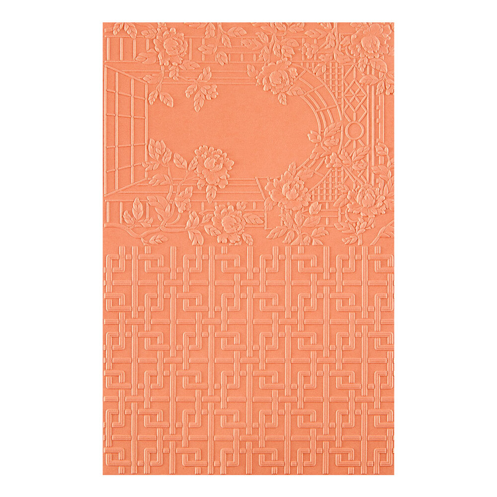 Spellbinders Regal Reflections 3D Embossing Folder Regal Lattice (E3D-147)