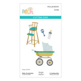 Spellbinders Say Cheese Classic Pooh Baby Etched Dies Baby Accessories (S4-1520)