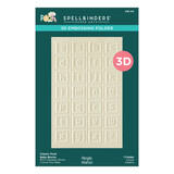 Spellbinders Say Cheese Classic Pooh Baby 3D Embossing Folder Classic Pooh Baby Blocks (E3D-164)