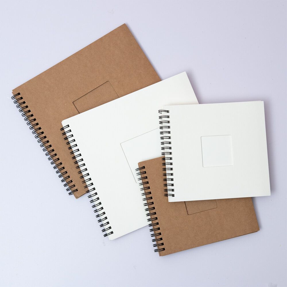 Studio Light Spiral Bound Passe-Partout Journal 15x15cm Kraft (SL-ES-JOUR28)