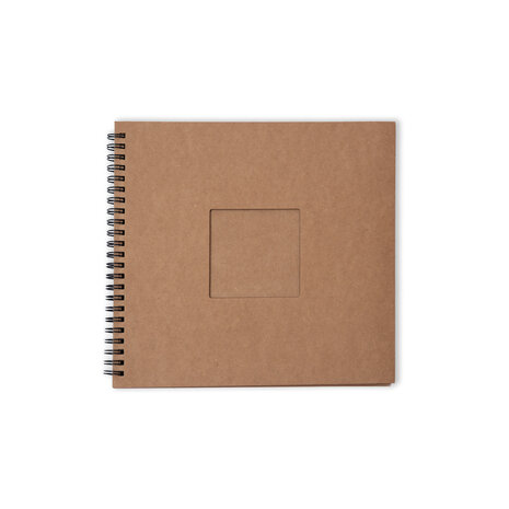 Studio Light Spiral Bound Passe-Partout Journal 8x8 Inch Kraft (SL-ES-JOUR29) Studio Light Spiral Bound Passe-Partout Journal 8x8 Inch Kraft (SL-ES-JOUR29)