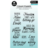Studio Light Quotes Hope Essentials Clear Stamps (SL-ES-STAMP925)