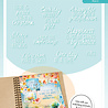 Studio Light Quotes Peace Essentials Clear Stamps (SL-ES-STAMP927)