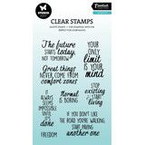 Studio Light Quotes Motivation Essentials Clear Stamps (SL-ES-STAMP928)