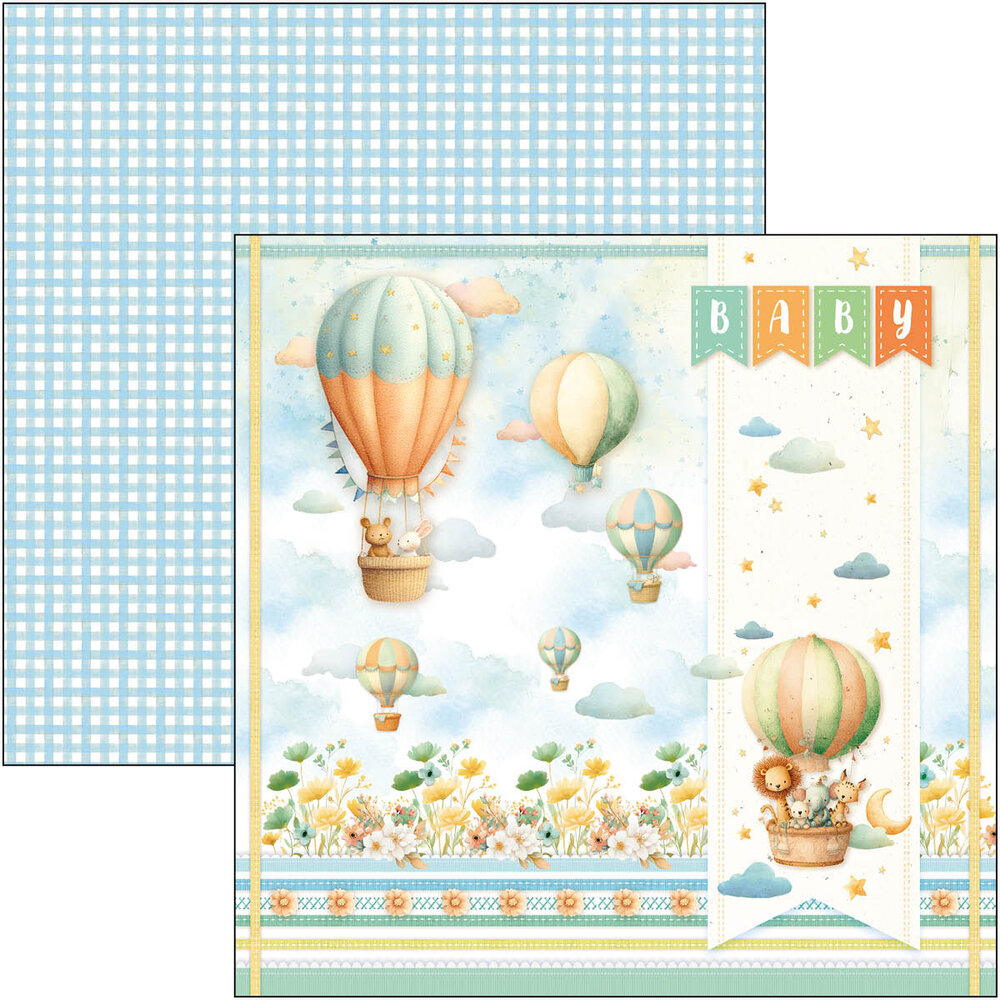 Ciao Bella Lunibloom 12x12 Inch Paper Pad (12pcs) (CBPM093)