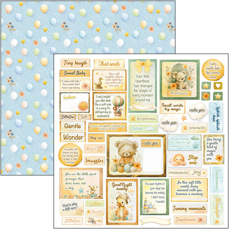 Ciao Bella Lunibloom 12x12 Inch Patterns Pad (8pcs) (CBT093) Ciao Bella Lunibloom 12x12 Inch Patterns Pad (8pcs) (CBT093)