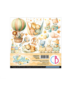 Ciao Bella Lunibloom 6x6 Inch Fussy Cut Pad (24pcs) (CBQE093)