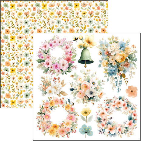 Ciao Bella Lunibloom 6x6 Inch Fussy Cut Pad (24pcs) (CBQE093)