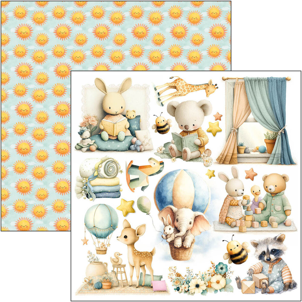 Ciao Bella Lunibloom 6x6 Inch Fussy Cut Pad (24pcs) (CBQE093)