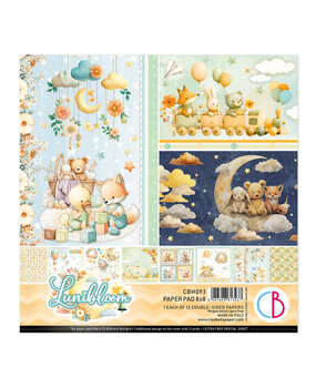 Ciao Bella Lunibloom 8x8 Inch Paper Pad (12pcs) (CBH093)