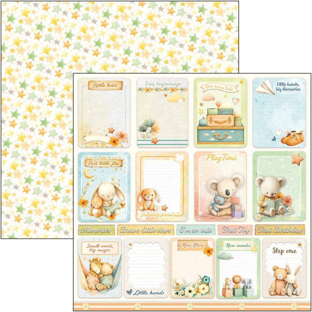 Ciao Bella Lunibloom 8x8 Inch Paper Pad (12pcs) (CBH093)