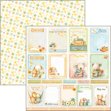 Ciao Bella Lunibloom 8x8 Inch Paper Pad (12pcs) (CBH093)