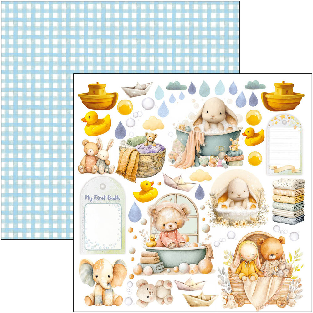 Ciao Bella Lunibloom 8x8 Inch Paper Pad (12pcs) (CBH093)