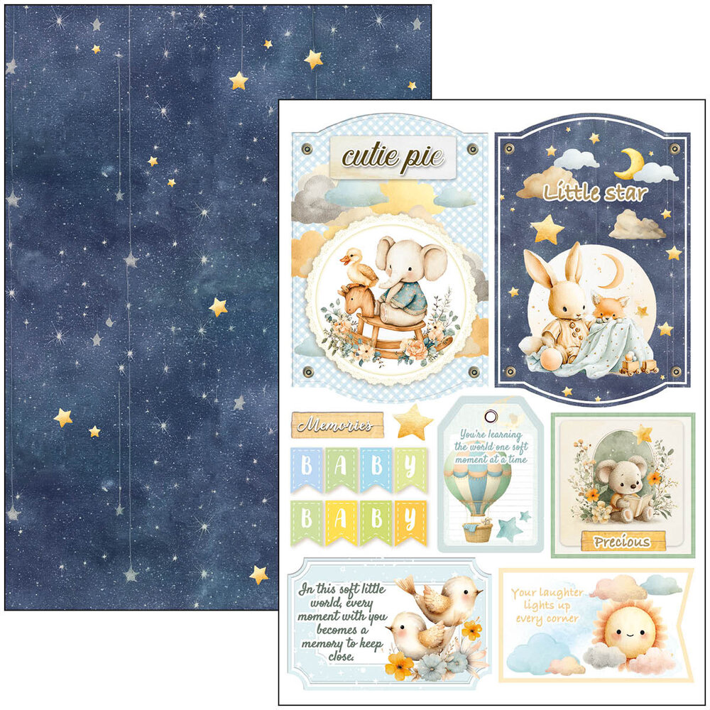Ciao Bella Lunibloom A4 Creative Pad (9pcs) (CBCL093) Ciao Bella Lunibloom A4 Creative Pad (9pcs) (CBCL093)