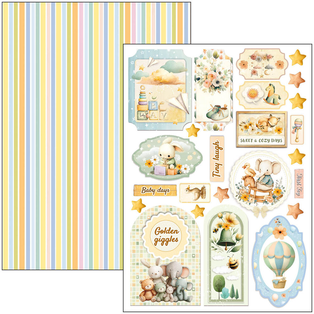 Ciao Bella Lunibloom A4 Creative Pad (9pcs) (CBCL093) Ciao Bella Lunibloom A4 Creative Pad (9pcs) (CBCL093)