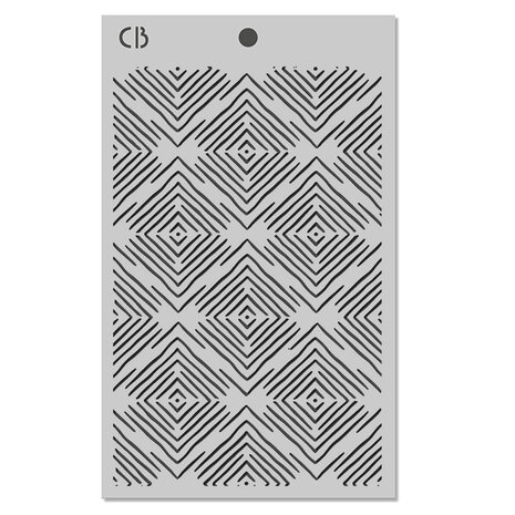 Ciao Bella Artemis 5x8 Inch Stencil Mix Triple Layer Set (MSX010)