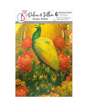 Ciao Bella Artemis A4 Deluxe Paper Gold & Vellum Dual Pack Mixed (6pcs) (CBX007)