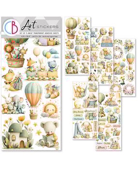 Ciao Bella Lunibloom Transparent Adhesive Sheets (5pcs) (CBI012)