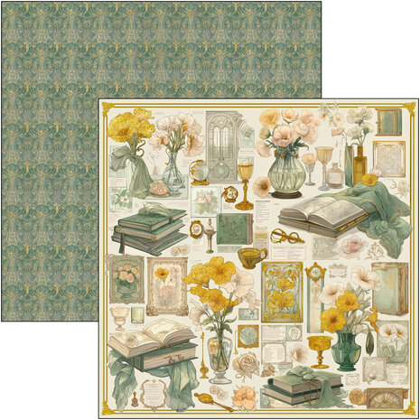 Ciao Bella Artemis 12x12 Inch Paper Pad (12pcs) (CBPM094)