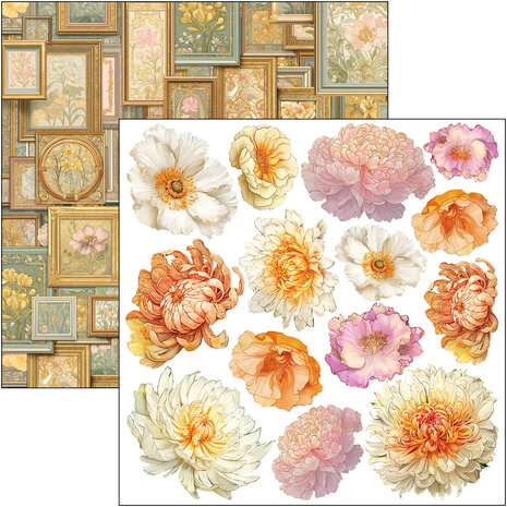 Ciao Bella Artemis 6x6 Inch Fussy Cut Pad (24pcs) (CBQE094)